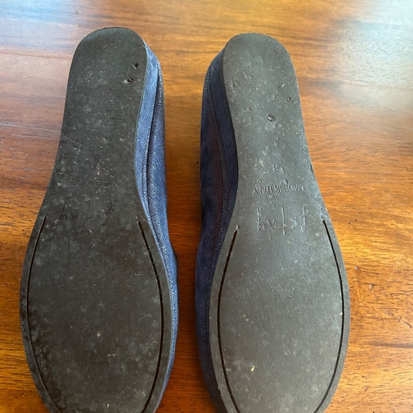 French Sole New York (FS/NY) Denim Cartizze Zeppa (size 8) - Picture 4 of 5